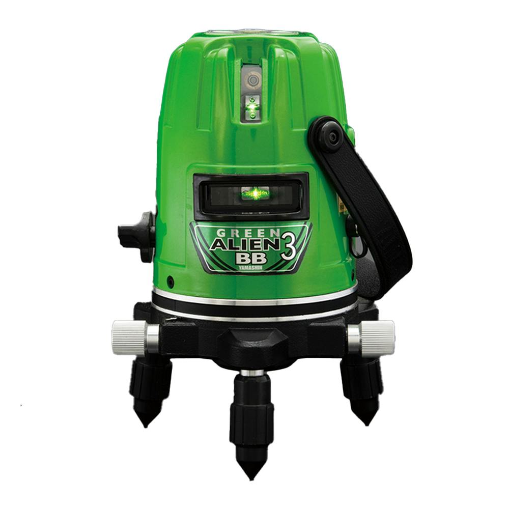 山真製鋸 YAMASHIN グリーンレーザー墨出し器 グリーンエイリアン GA