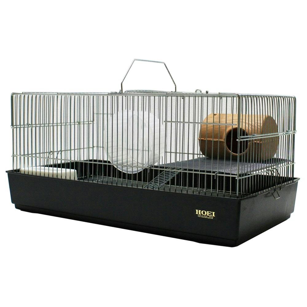 HOEI ハムスターケージ ブラック 580HMS | ペット用品（小動物・鳥・亀