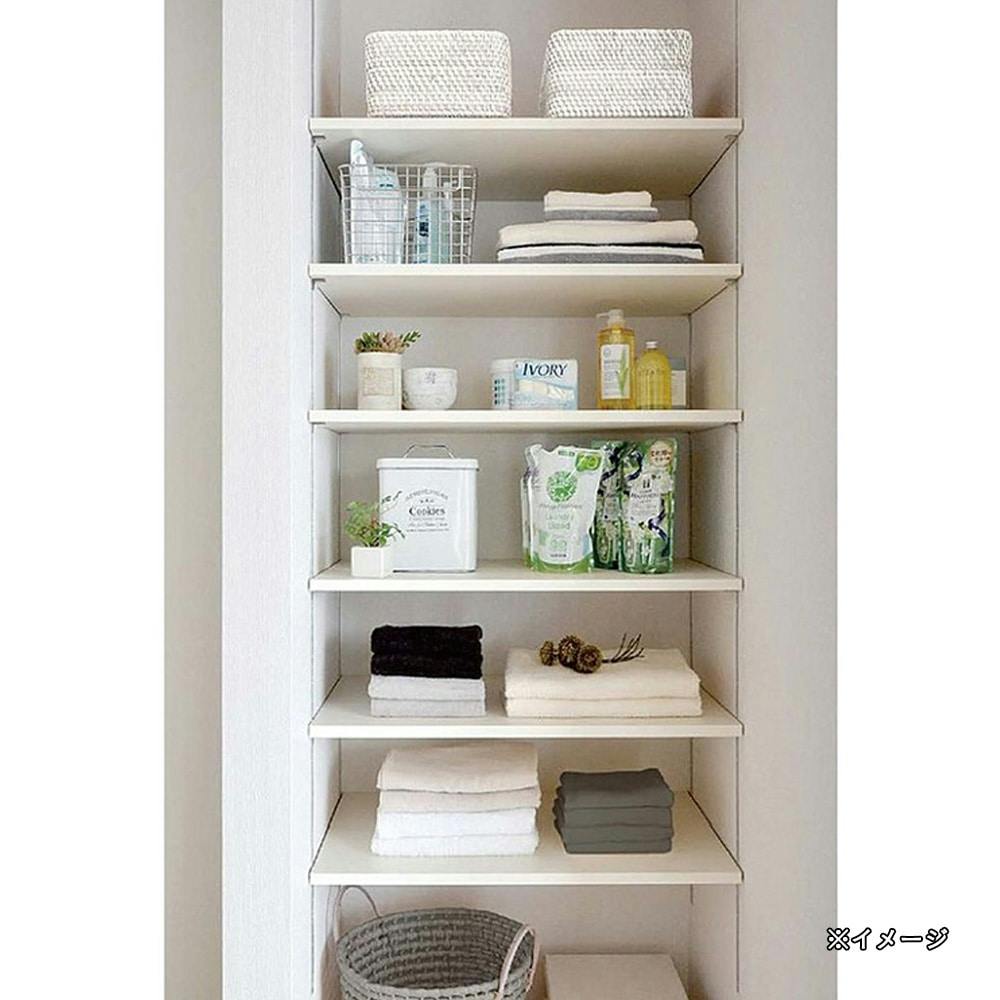 可動棚セットAタイプ 2段 奥行450mm シェルホワイト JTCKTA2D4-S-LW