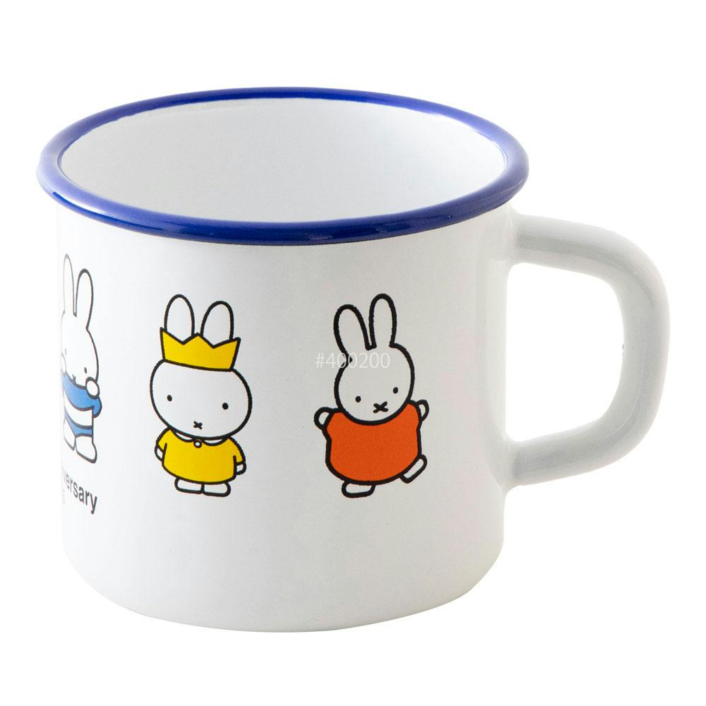ミッフィー マグ 7cm ミッフィーフェイス ボリス 70周年 富士ホーロー