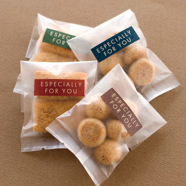 ヘッズ シール－ロール W45×H15mm 4色アソートロールシール-1(500枚