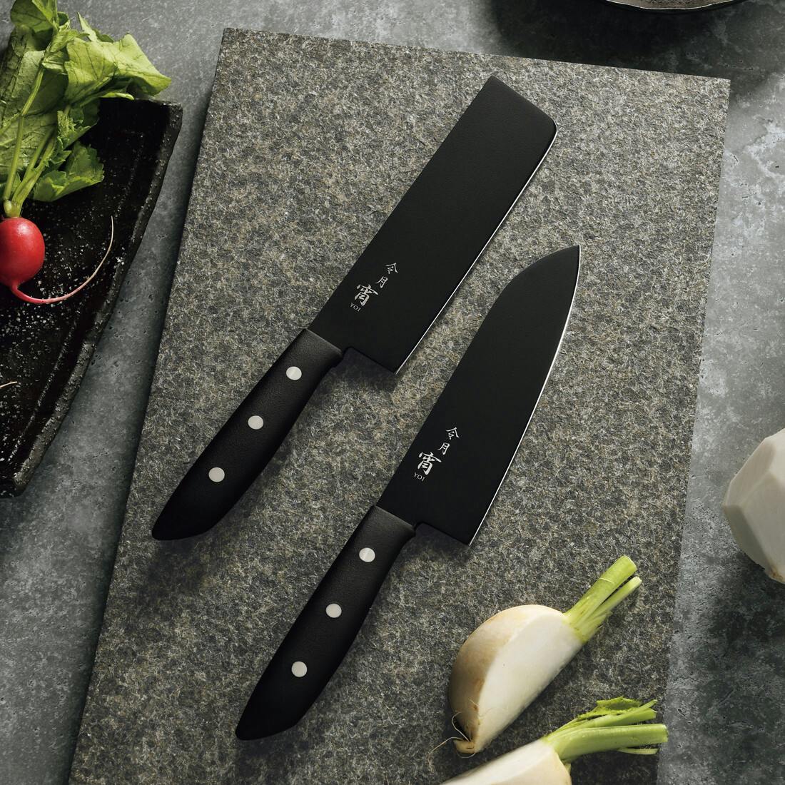 三徳包丁 170mm【日本製】令月 宵（よい） モリブデンバナジウム鋼