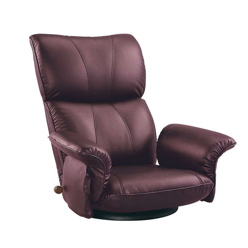 宮武製作所 MIYATAKE スーパーソフトレザー座椅子 匠（たくみ） | 座椅