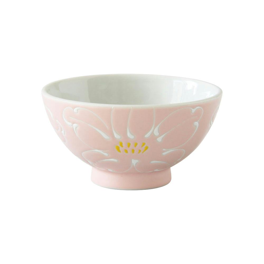 花霞 飯椀 波佐見焼 藍花【茶碗 ごはん茶碗 お茶碗 食器 日本製