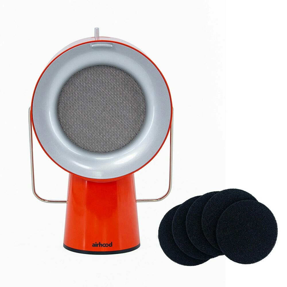 ポータブル 換気扇 エアフード コンセント式 AirHood AH-01AJ【卓上