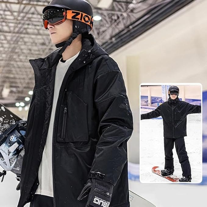 HANSON ブラック スキーウェア Lサイズ 楽天市場】スノーボードウェア