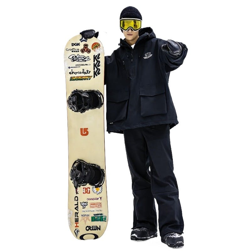 TEMPLETON 4WAY STRETCH スノーボードウェアセット L スノボーwear