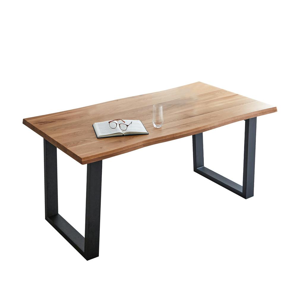 後藤家具物産 一枚板風180オーク無垢材を使用したダイニングテーブル