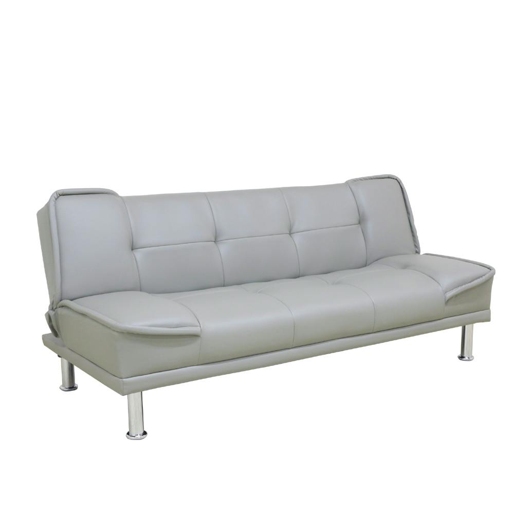 後藤家具 シンプルデザインのソファーベッド！グレー色