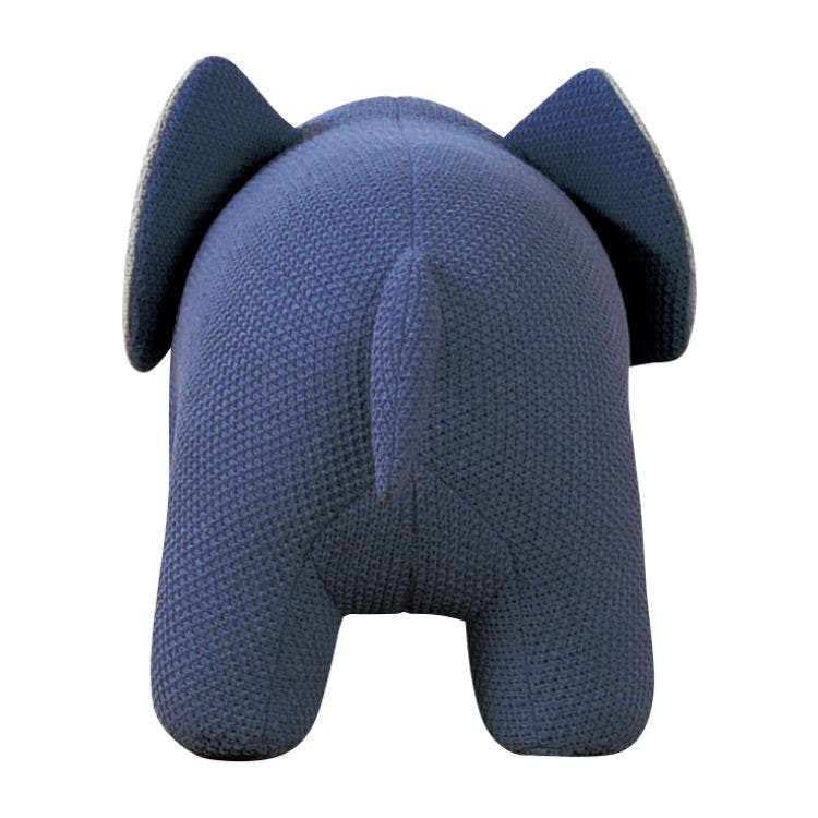 to meet ぬいぐるみ スプーンミーゾウ ブルー スツール アニマル 布地