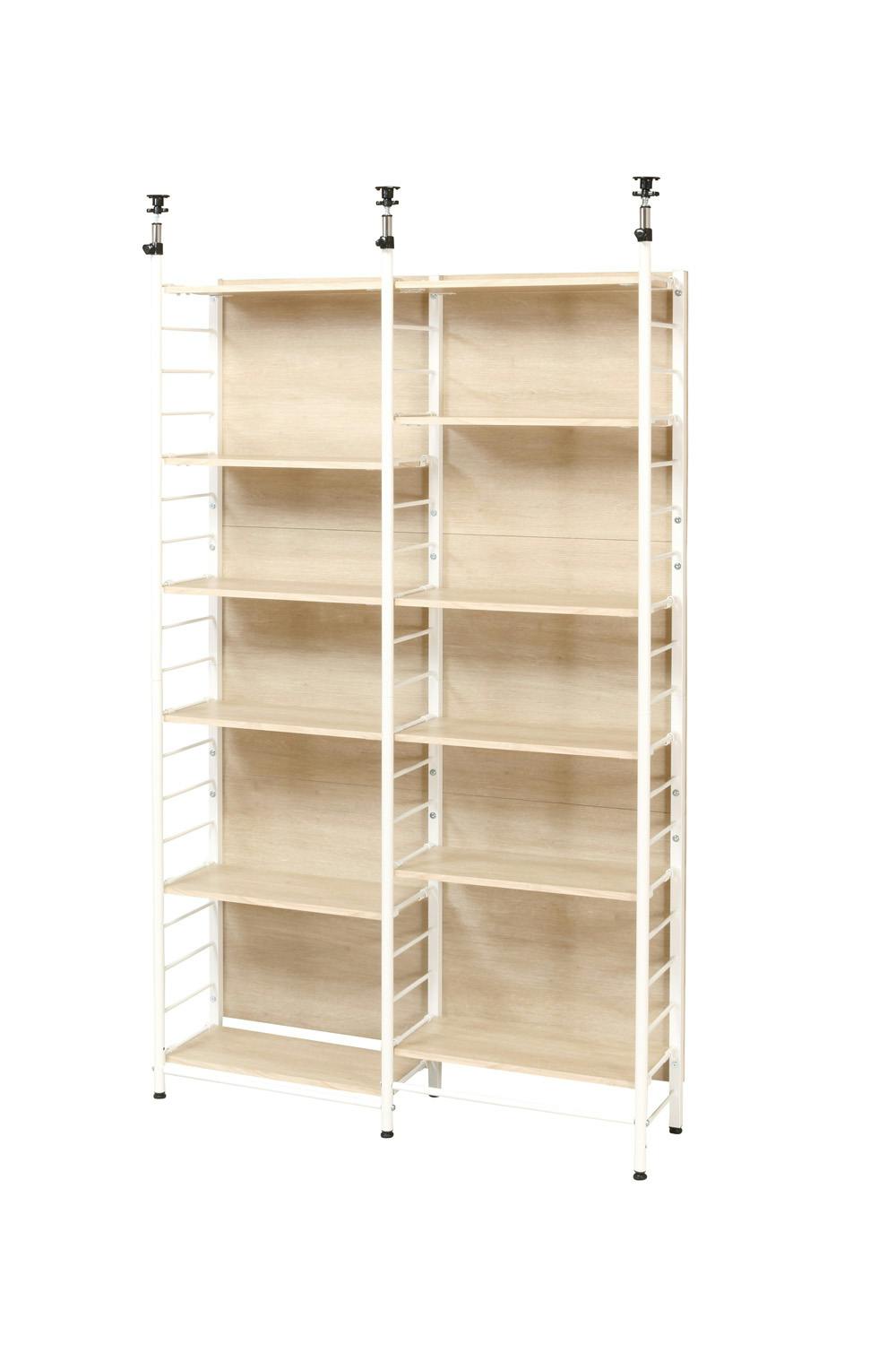 KOEKI 弘益 UTILITY HTR-P2(NA) スクリーンラック 117.5×30.5×208-290