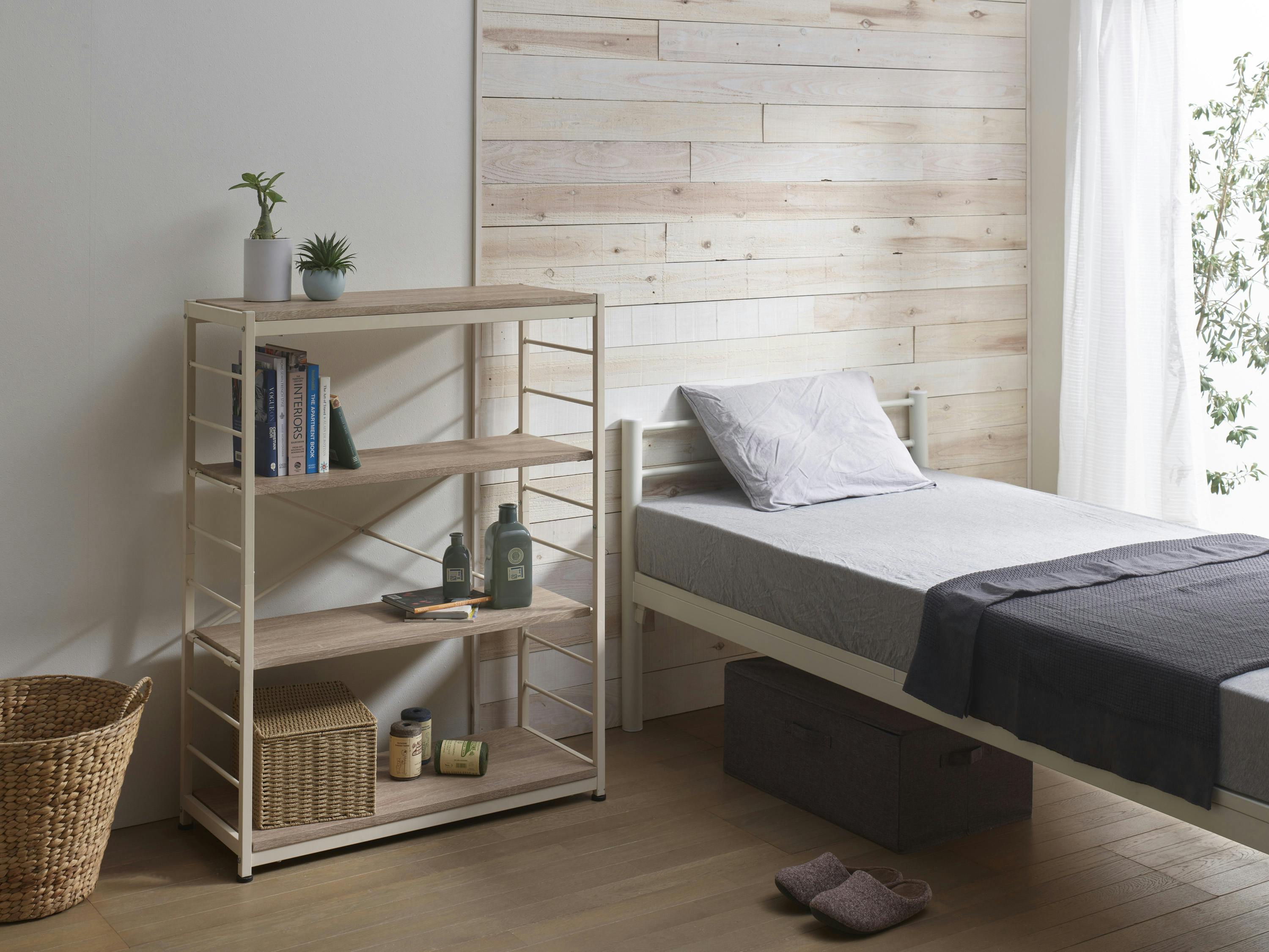 KOEKI 弘益 UTILITY VKR-6(NA) フリーラック6段 84×35×180 天板・底板