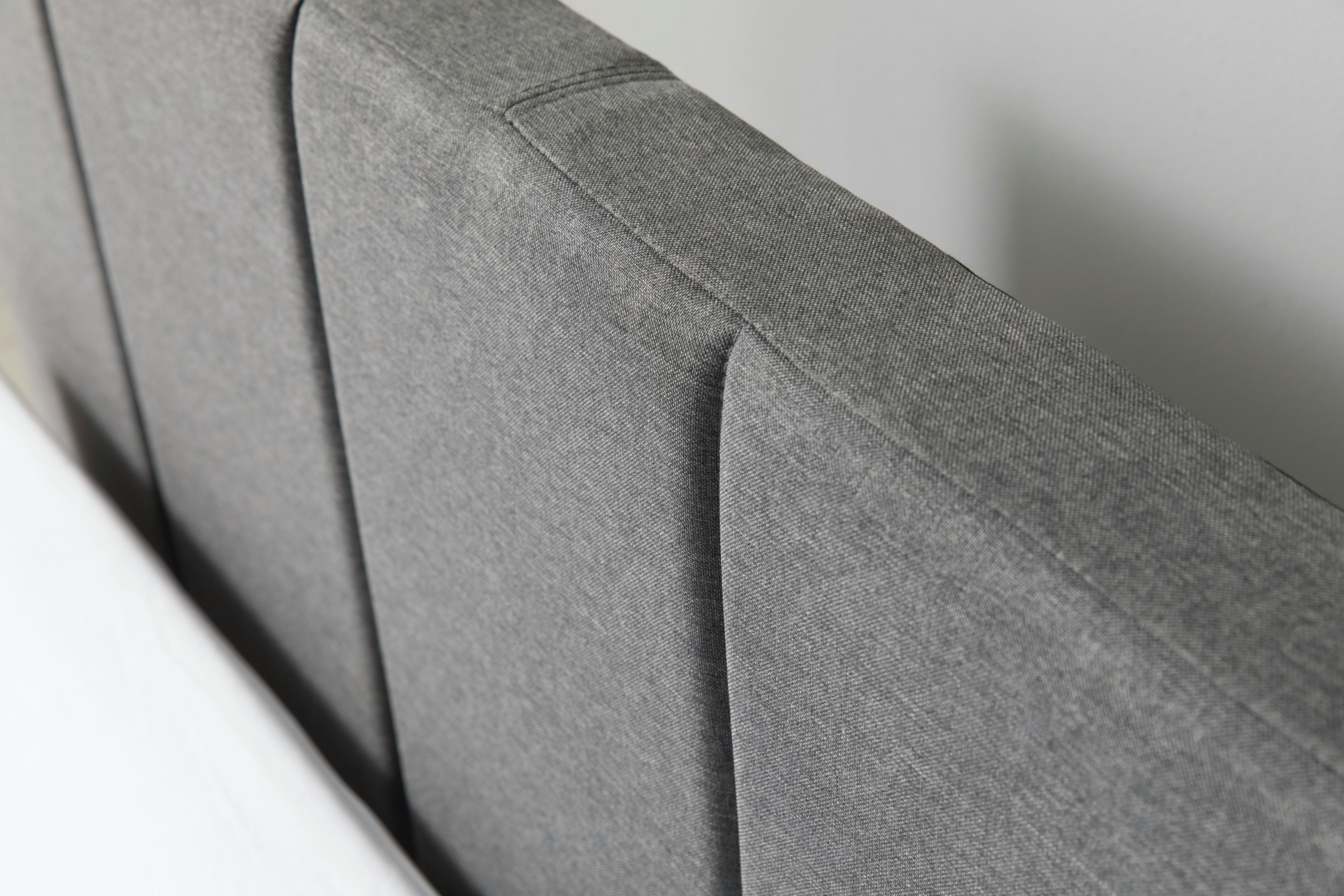 ZINUS(ジヌス) Maddon 布張りベッドフレーム ショートヘッドボード付