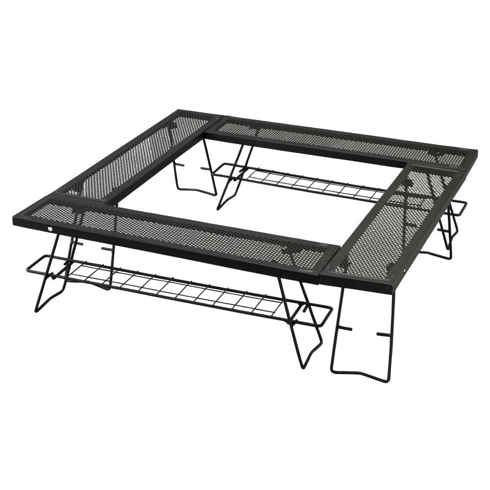 アイリスオーヤマ 焚き火テーブル TKB-TB98 ブラック キャンプ