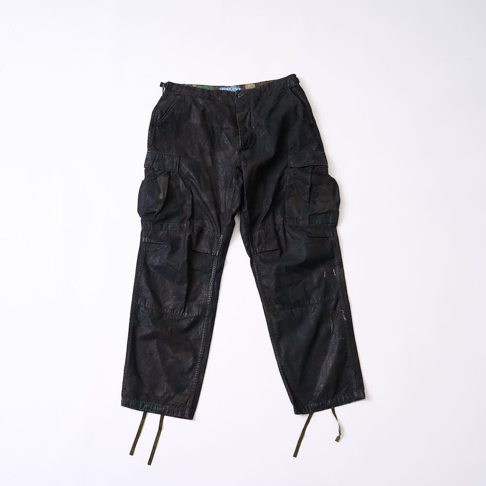 INNOCENCE CAMO BLACK WAX PANTS – INNOCENCE NYC