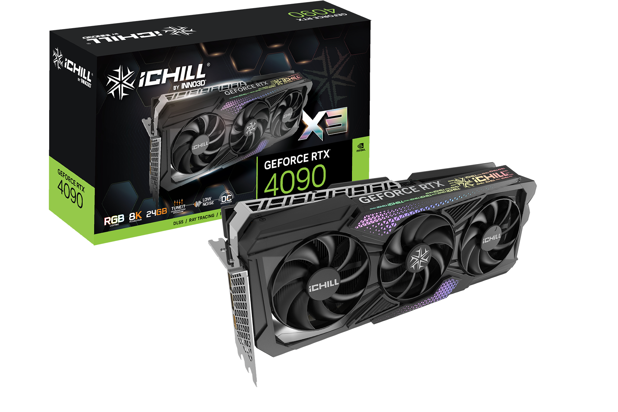 INNO3D GEFORCE RTX™ 4090 ICHILL X3 | INNO3D - GRAPHICS CARDS
