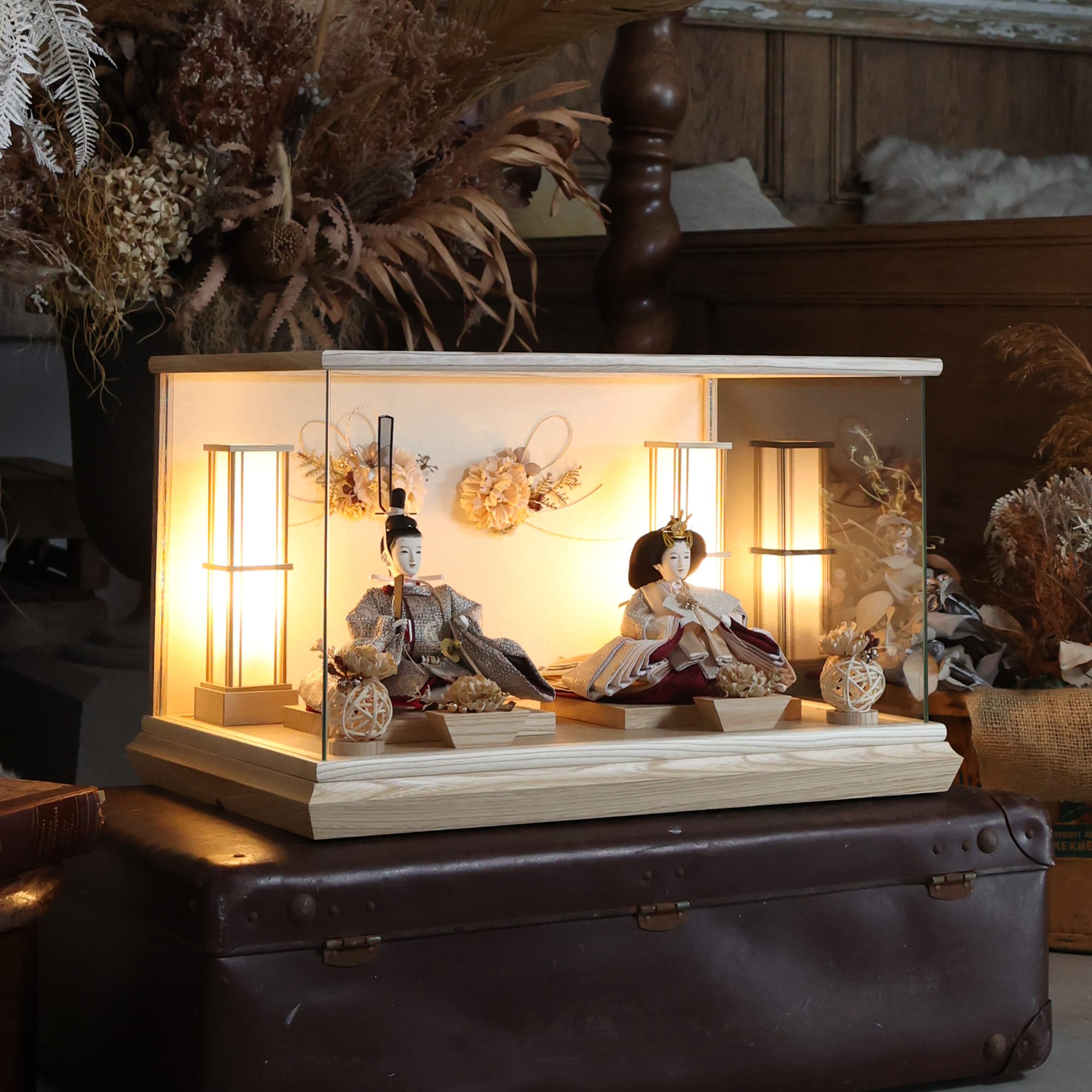 祈ドールの雛人形｜美和｜ケース飾り ｜雛人形（ひなにんぎょう）の祈