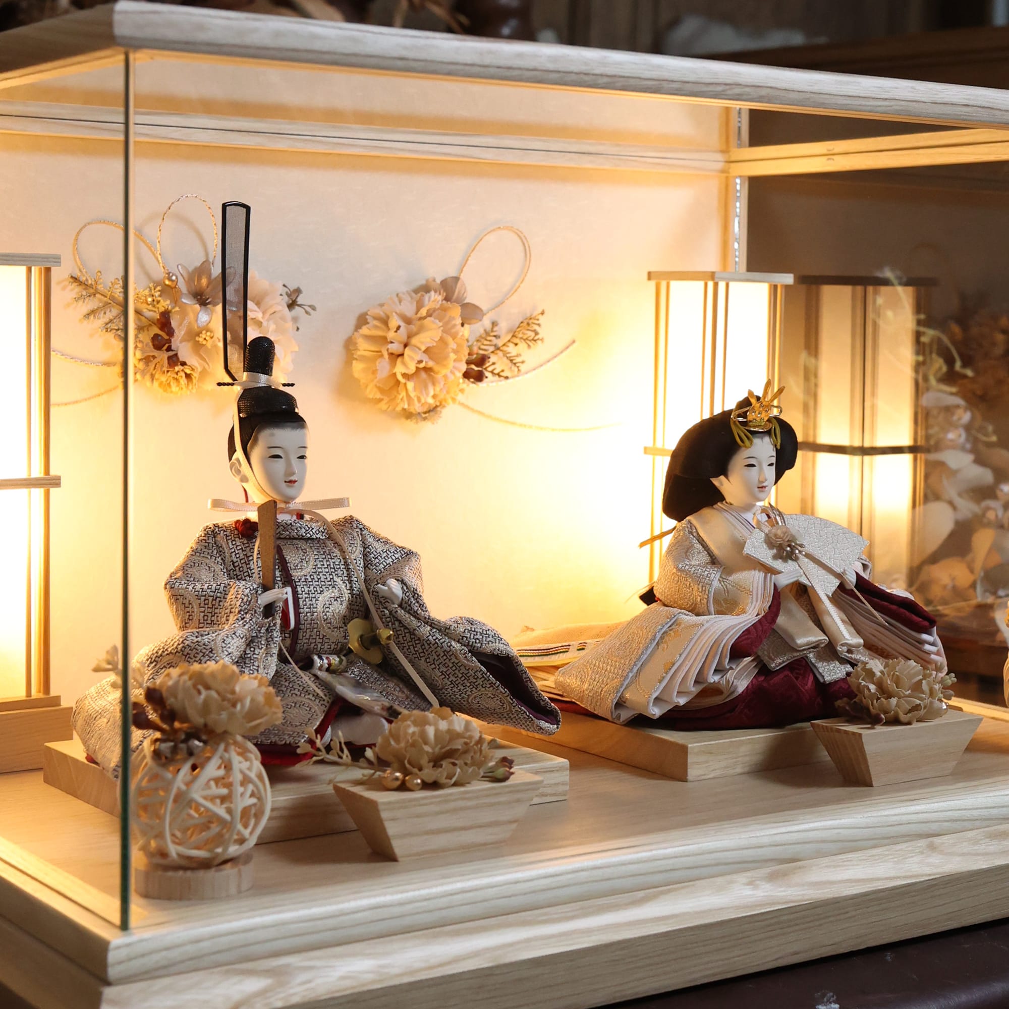 祈ドールの雛人形｜美和｜ケース飾り ｜雛人形（ひなにんぎょう）の祈