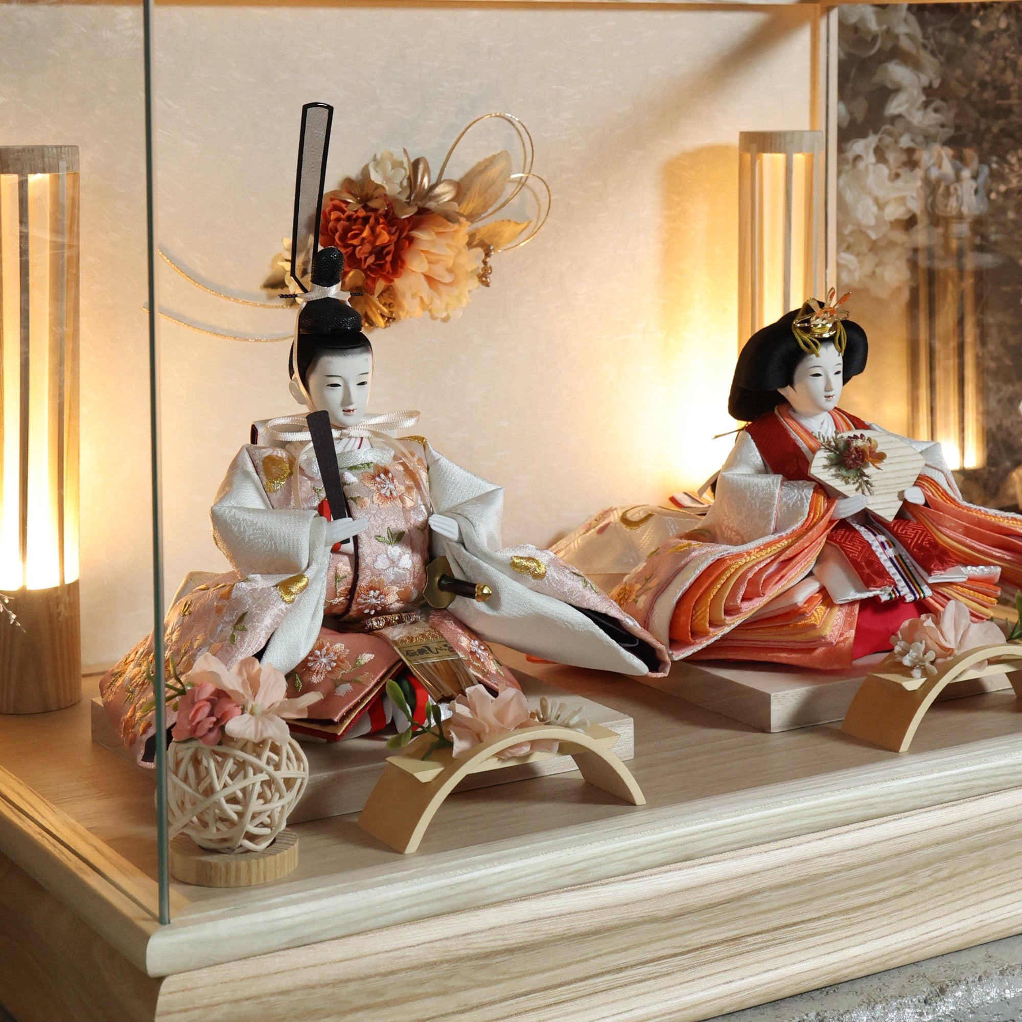 祈ドールの雛人形｜楓｜ケース飾り ｜雛人形（ひなにんぎょう）の祈ドール