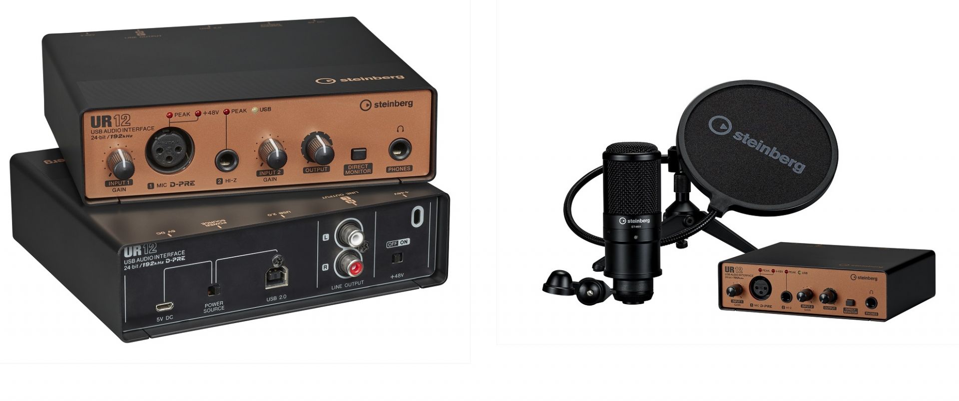 Steinberg UR12B / Podcast Starter Pack | オーディオ