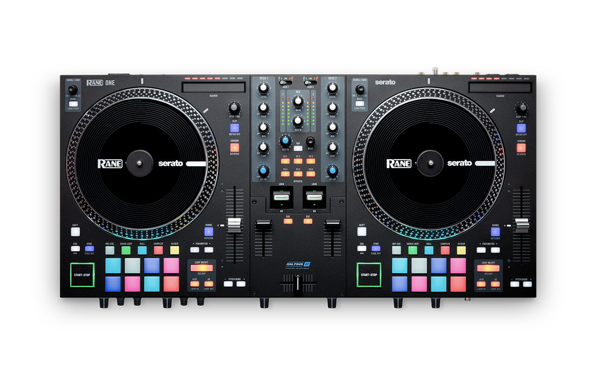 RANE ONE | 直感的なパフォーマンスを可能にするモーター駆動DJ