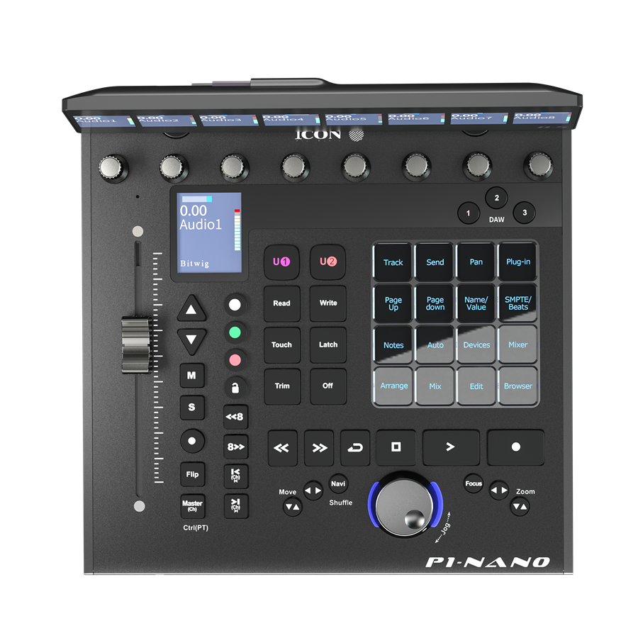 iCON P1-Nano / D5 | タッチスクリーンディスプレイ搭載のコントロール