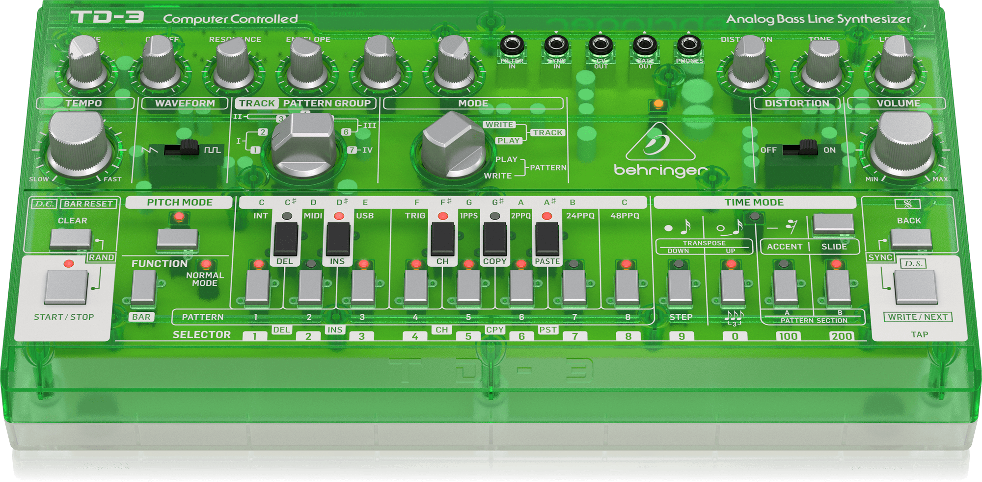 Behringer TD-3 | アナログ ベースライン シンセサイザー | Digiland