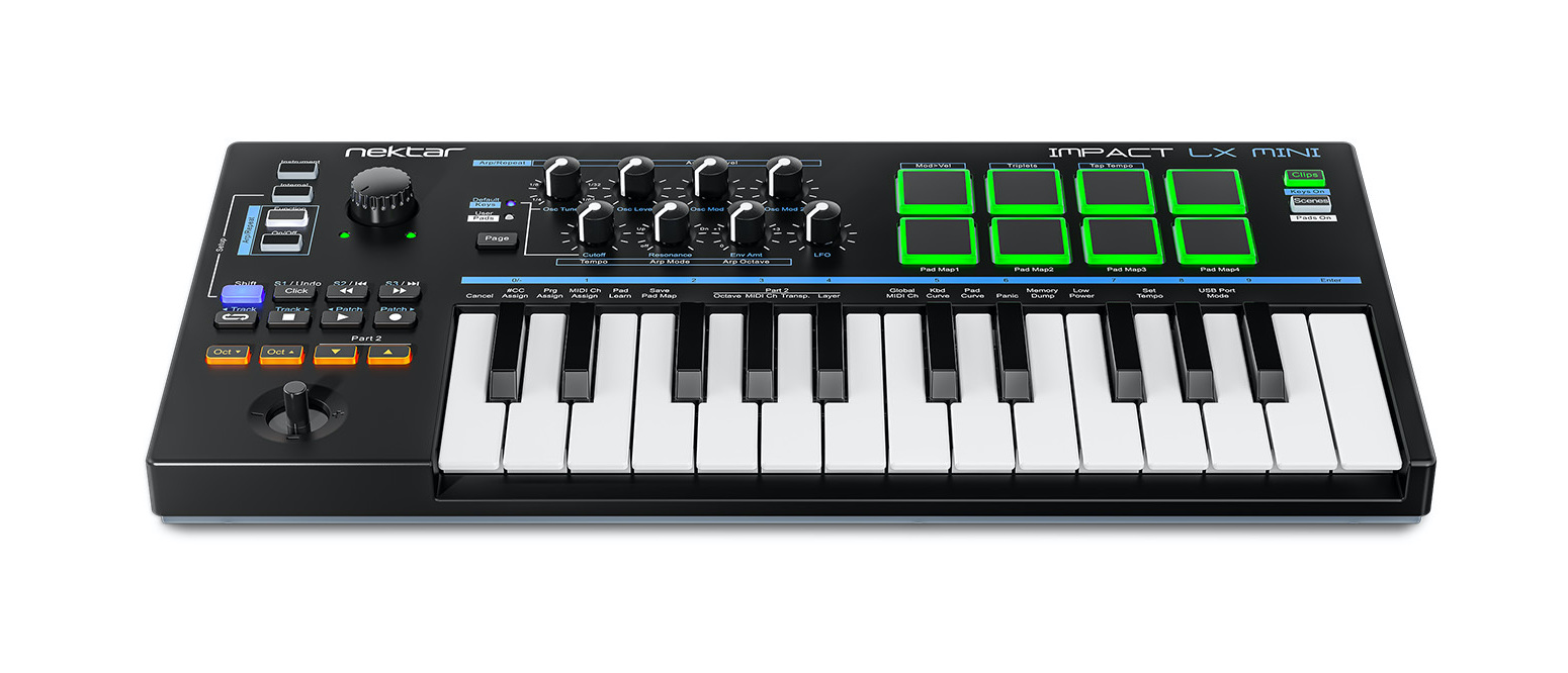 Nektar Technology Impact GX Mini / Impact LX Mini | 超コンパクトな