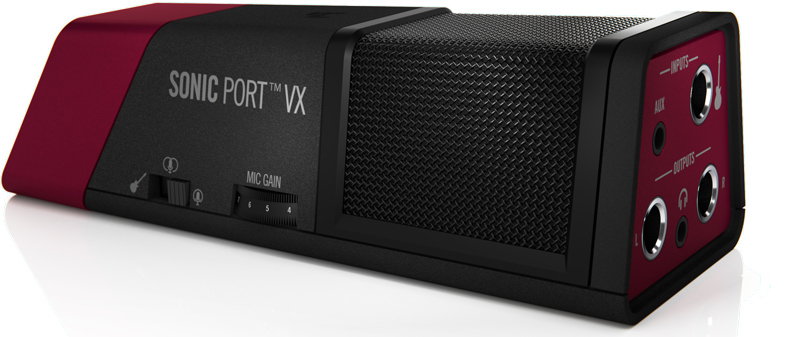 Line6 SONIC PORT VX発表！モノラル切替可能なマッチドステレオマイク