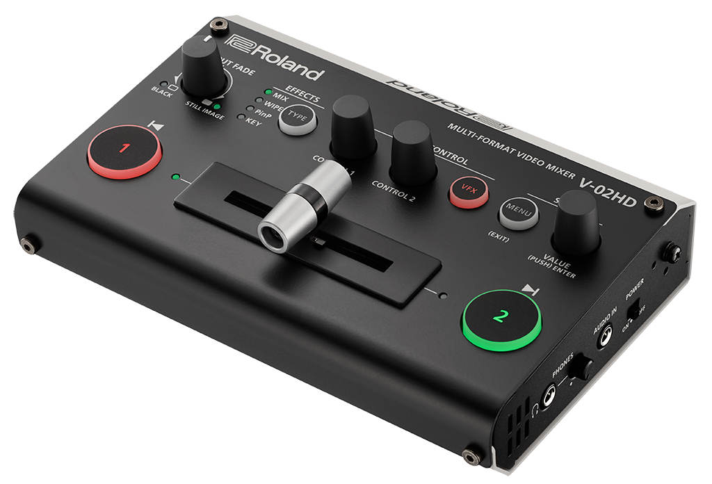 大幅値下げ】Roland V-02HD | 世界最小サイズのビデオミキサー