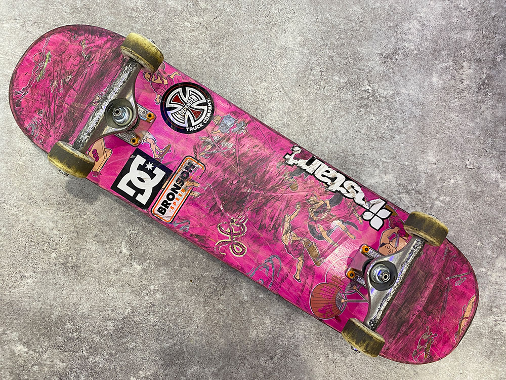 送料込み】26インチcarver デッキのみ TRITON ショッキングピンク