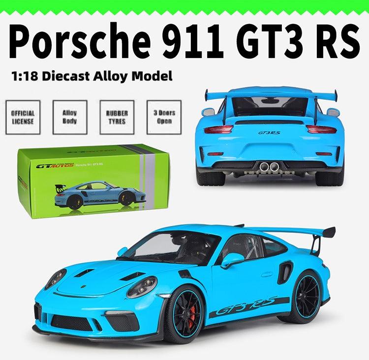1:18 Porsche 911 GT3 RS Alloy Model Car
