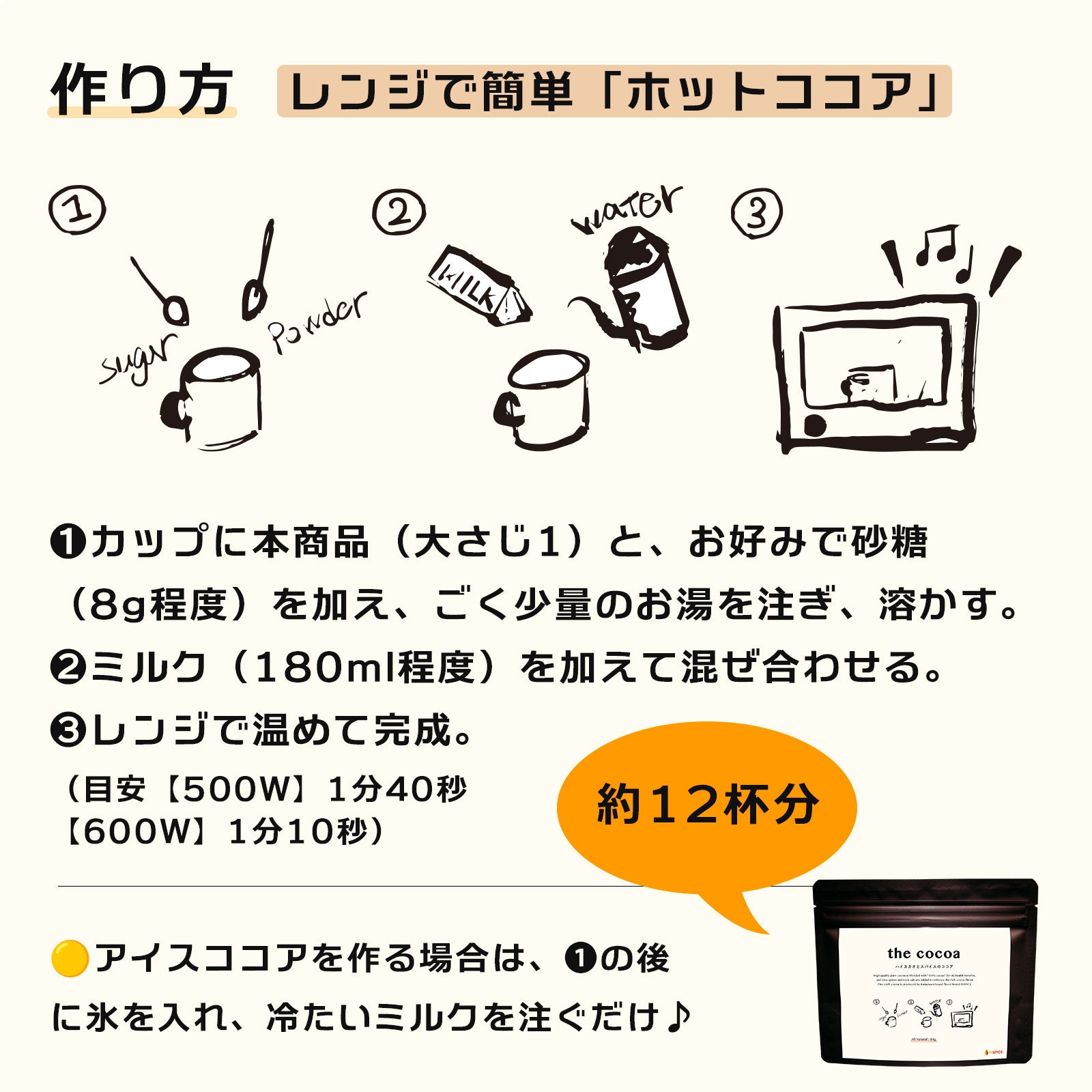 the cocoa／ハイカカオとスパイスのココア｜商品ページ｜INSPICE公式