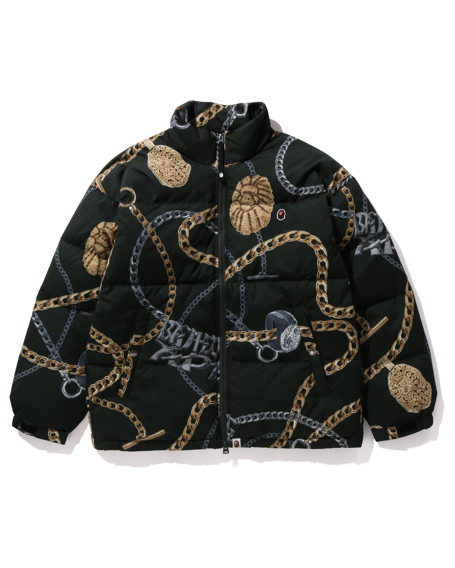 A BATHING APE puff down jacket 裏原 y2k 希少 A BATHING APE puff