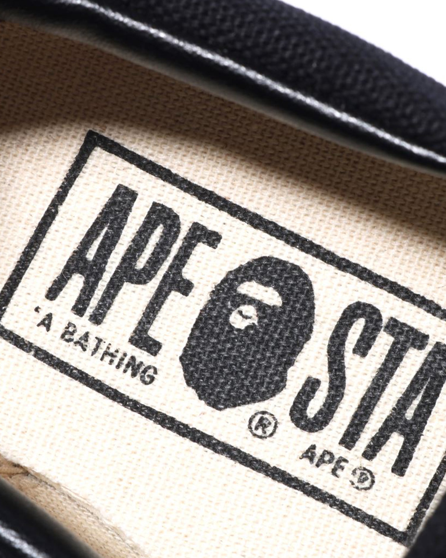 A BATHING APE® ABC Camo Ape Head Patch Slip Ons | Bape official