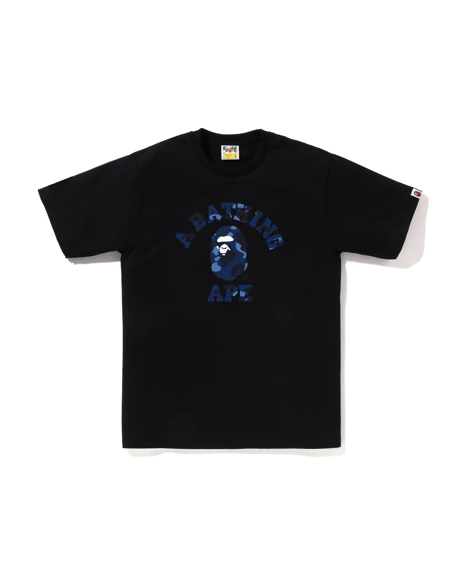 A BATHING APE® Color Camo College Tee | Bape official website