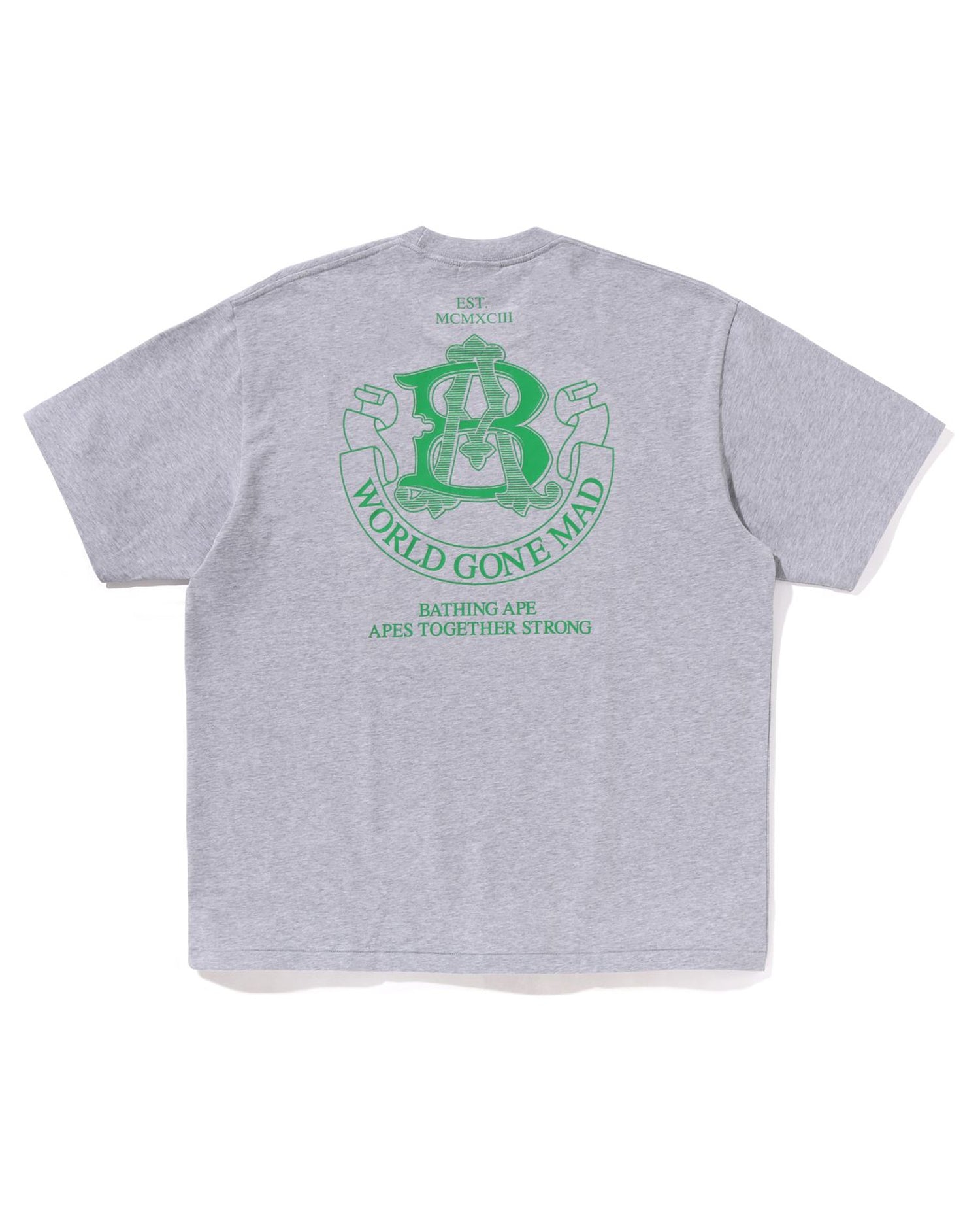 A BATHING APE® College Logo Relaxed Fit Tee | Bape official