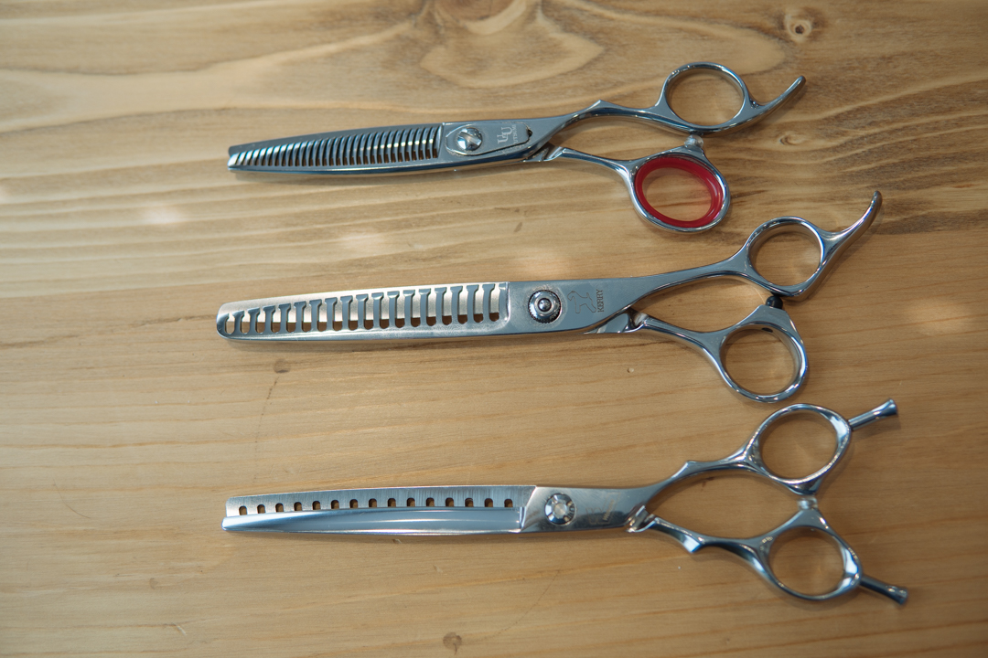 こだわりトリマーkatoが愛用しているトリミングシザー｜TRIMGRAPH