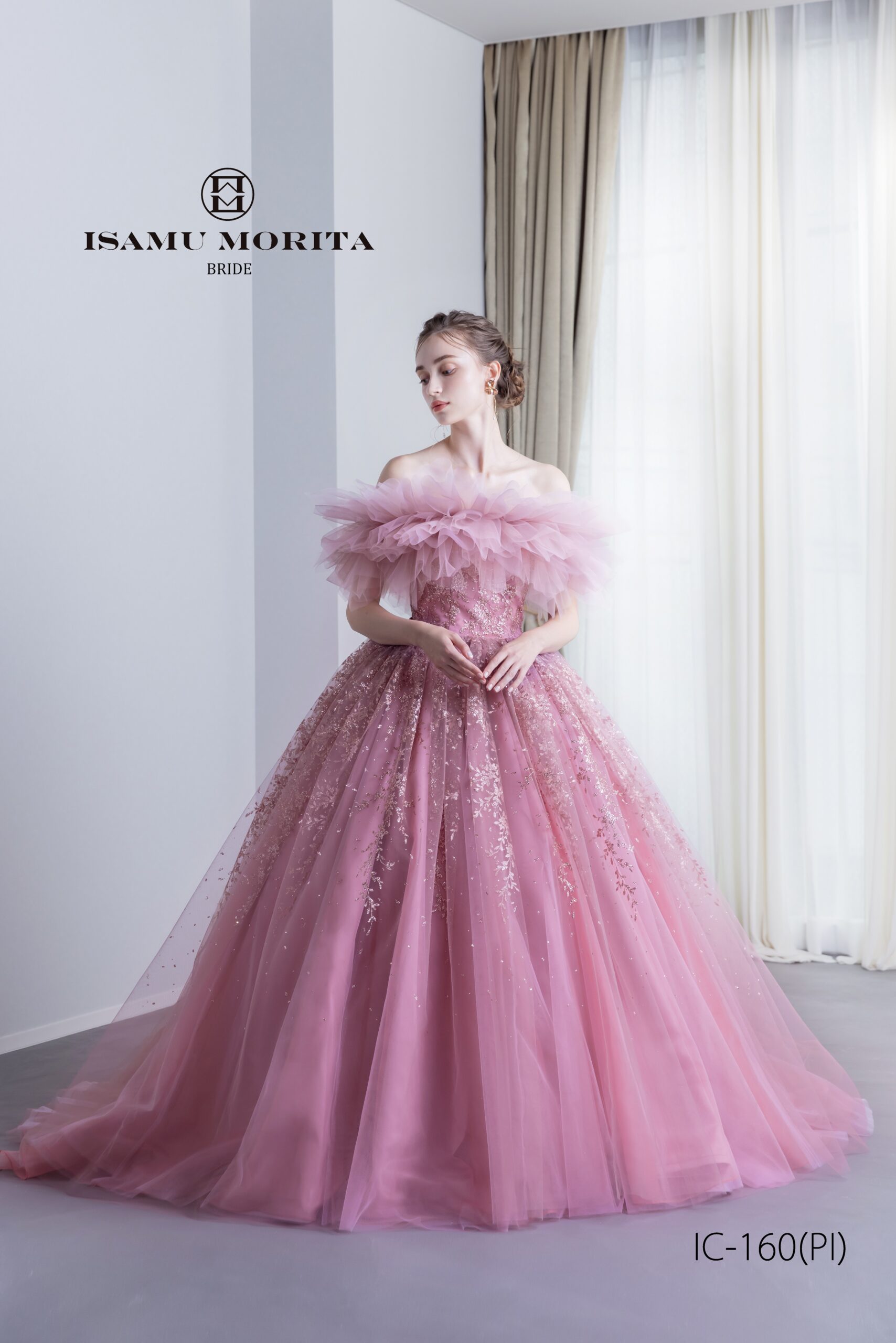 IC-160(PI) カラードレス｜ISAMU MORITA
