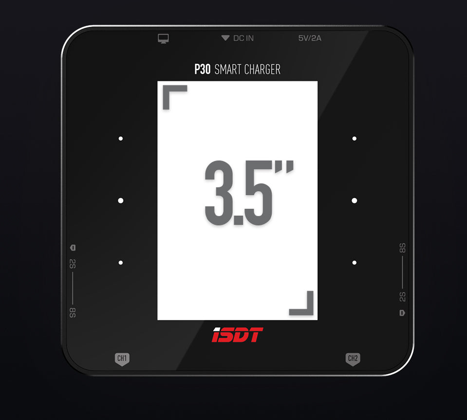 P30 1000W x 2/30A x 2 Dual Channel Bluetooth Lipo Battery Charger