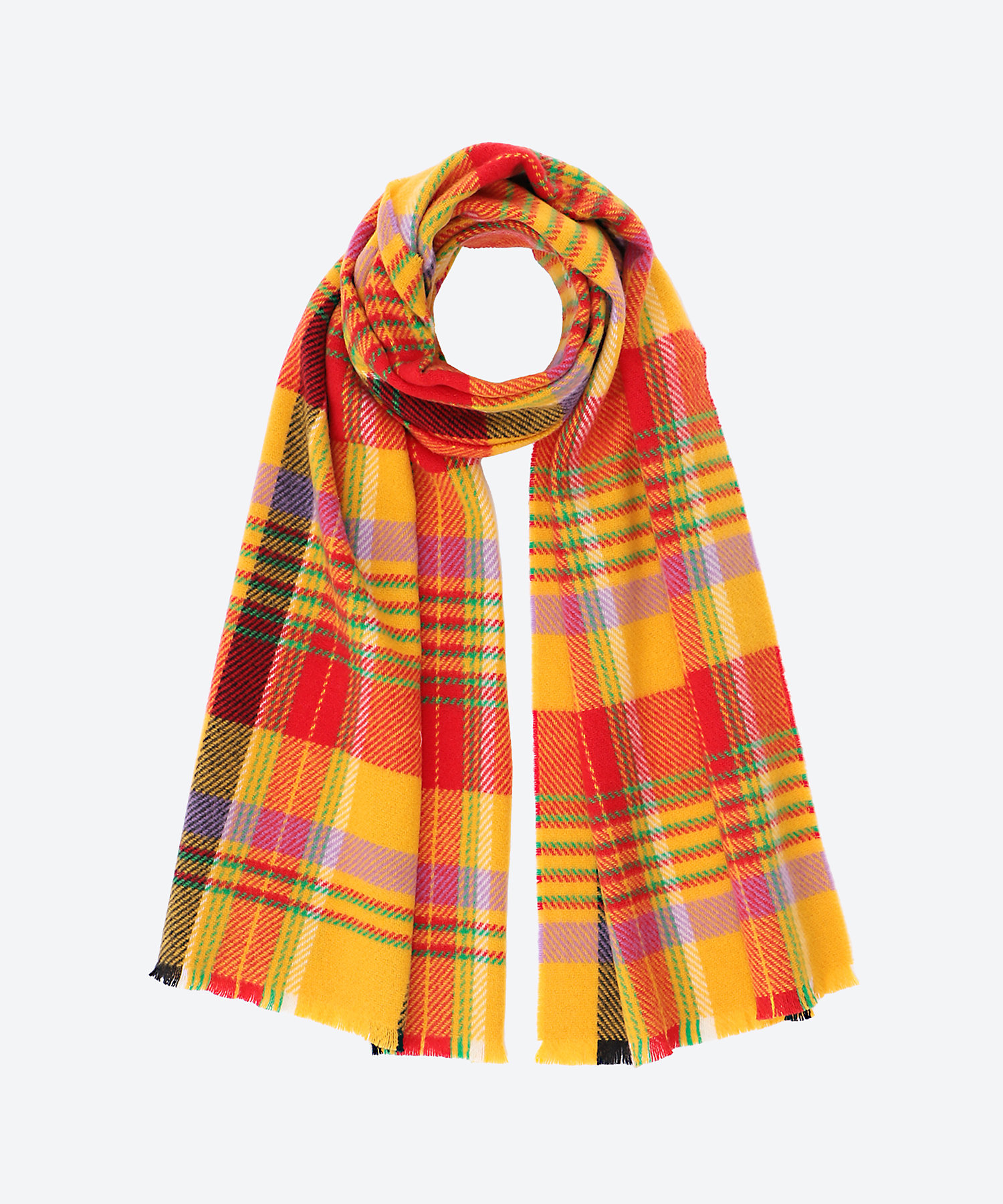 定価3.7万円】DRAKES ドレイクス アナトミカ マフラー チェック柄