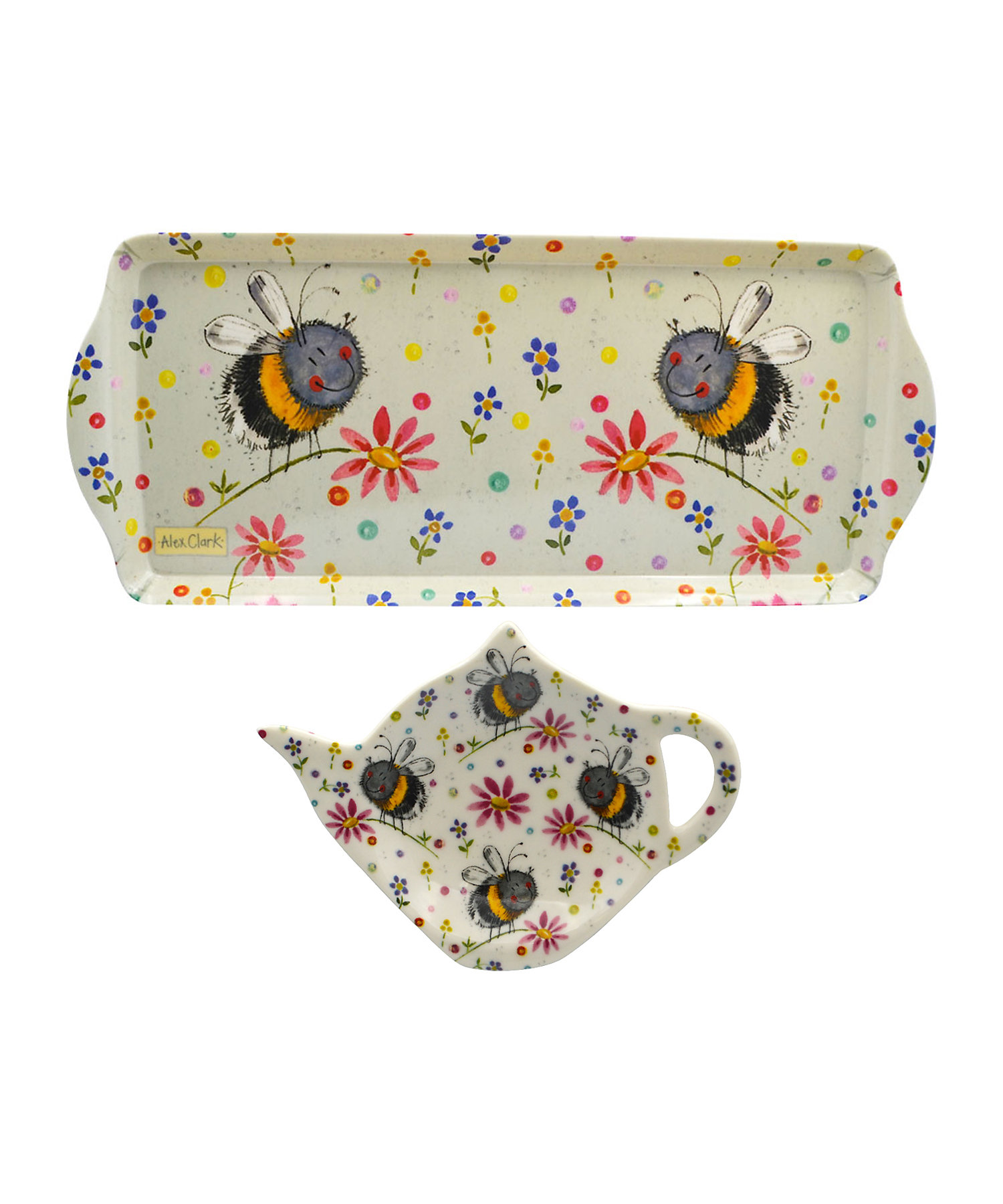 ☆ぶんぶんセット（ハチデザインのティーバッグトレイ＋サンドイッチ