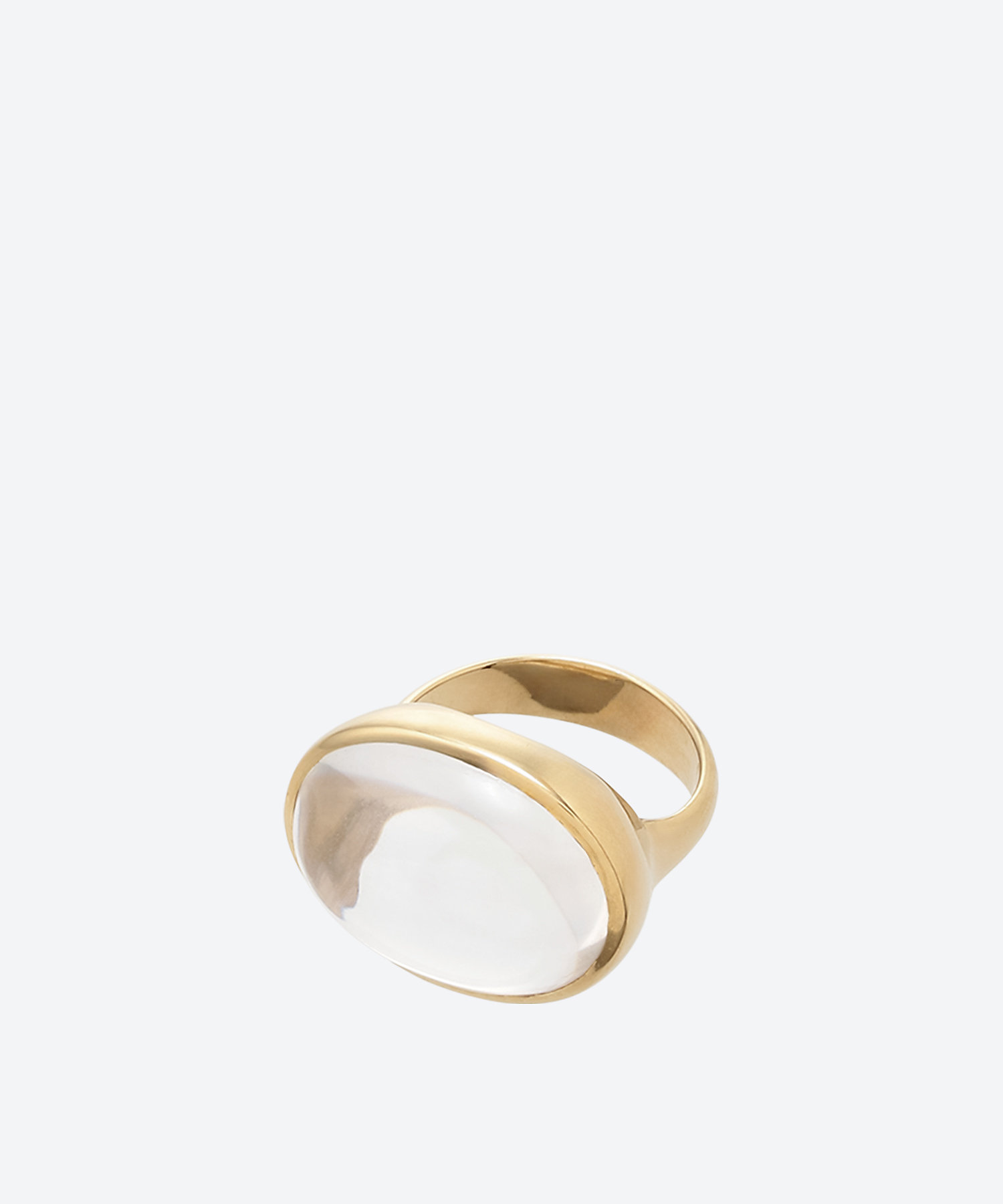 GOLD QUARTZ RING F24R2－Q－G | Sapir Bachar