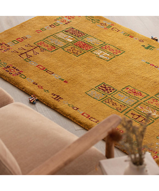 楽天よりスーパーSALE 大判 298×196cm ギャッベ ペルシャ絨毯 手織