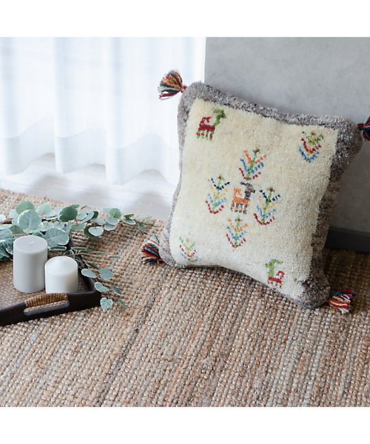 ☆ペルシャ手織りギャッベ クッション 7 | 三越伊勢丹オンライン