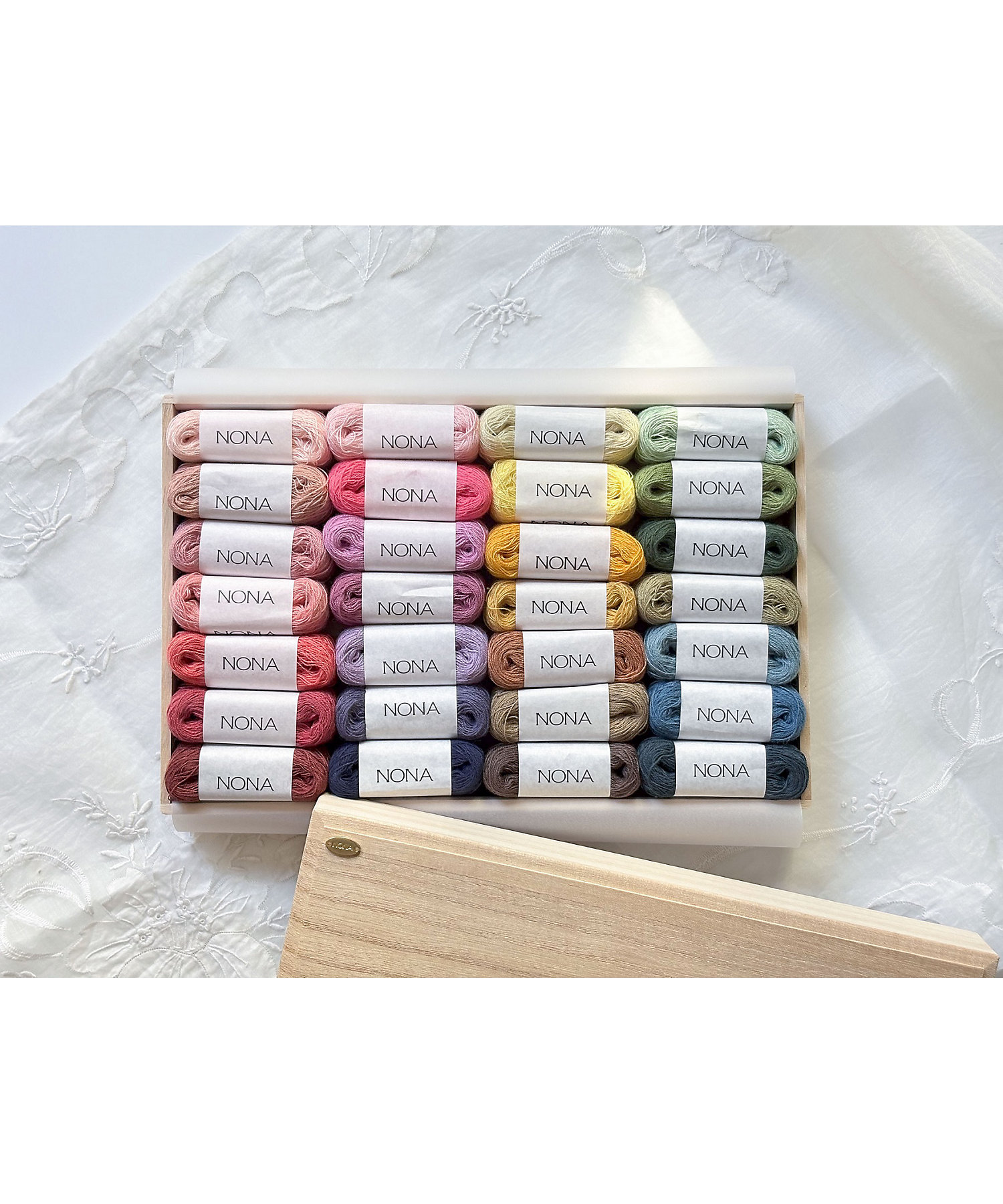 ☆草木染め糸BOX－NONA細糸28色セット | NONA/ノナ | 三越