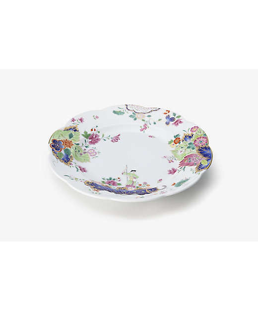 染錦絢爛草花絵 盛皿 | 深川製磁/フカガワセイジ | 三越伊勢丹