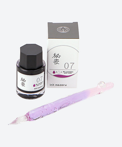 ガラスペン 水 バブル ピンク inkセット | NORTHERNLIGHTS/ノーザン