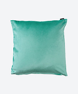 ベルベットクッションカバー2枚セット A アイボリー／ローズピンク