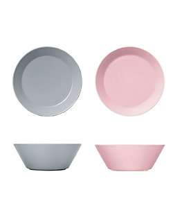 ティーマ プレート21cm＆ボウル15cm ペアセット（リネン